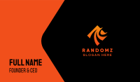 Orange Diamond Company  Business Card Design