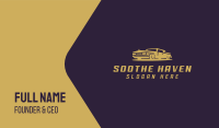 Vintage Classic Car Business Card Image Preview