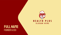 Happy Mustache Chef  Business Card