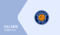 Basketball Sport Emblem Business Card Image Preview