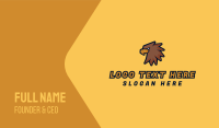 Brown Eagle Mascot Business Card