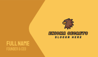 Brown Eagle Mascot Business Card Image Preview