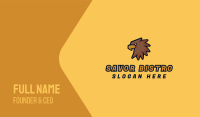 Brown Eagle Mascot Business Card