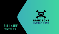 Pirate Skull Gaming Controller Business Card Image Preview