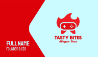 Red Hot Controller  Business Card Design