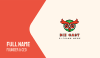 Wise Owl Head Business Card