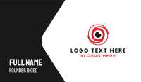 Red Eye Whirl Business Card