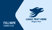 Blue Eagle Business Card example 1