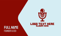 Audio Recording Business Card example 2