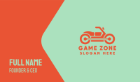 Motor Bike Motorcycle Business Card Design