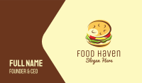 Hamburger Burger Restaurant Business Card Image Preview