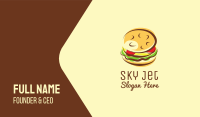 Hamburger Burger Restaurant Business Card