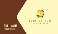 Hamburger Burger Restaurant Business Card