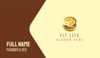 Hamburger Burger Restaurant Business Card Image Preview