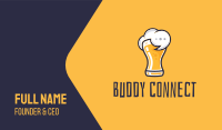 Beer Drunk Talk Business Card Image Preview