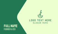 Green Natural Eco Plant Business Card