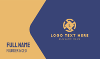 Corporate Lettermark Business Card Design
