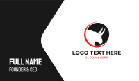 Horn Badge Business Card