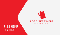 Red Layers Business Card