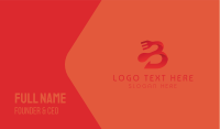 Red Fork Business Card example 1