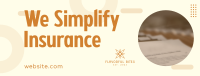 Simplify Insurance  Facebook Cover Image Preview