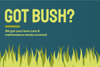 Bush Lawn Maintenance Pinterest Cover