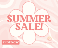 Groovy Summer Sale Facebook Post