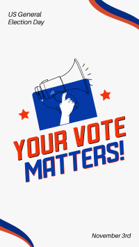 Your Vote Matters Facebook Story