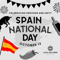 Celebrating Spanish Heritage and Unity Linkedin Post