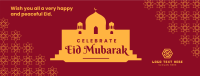 Celebrate Eid Mubarak Facebook Cover