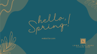 Hey Hello Spring Facebook Event Cover