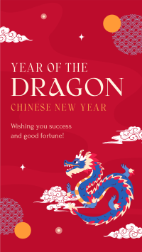 Year Of The Dragon Instagram Story