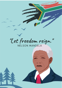 Nelson Mandela  Freedom Day Flyer