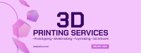 3d Printing Business Facebook Cover Design