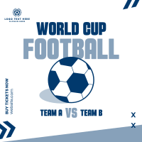 World Cup Next Match Instagram Post Design