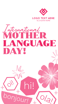 Quirky International Mother Language Day YouTube Short