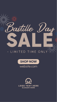 Bastille Clearance Sale Instagram Story Design