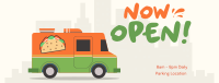 Food Truck Facebook Cover example 3