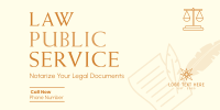 Firm Notary Service Twitter Post