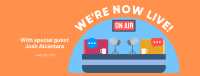 Ongoing Podcast Facebook Cover Design