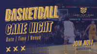 Basketball Game Night Animation