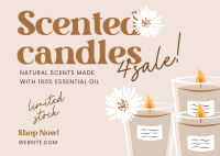 Candle Store Postcard example 4