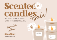 Scented Serenity Postcard Design