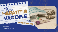 Contemporary Hepatitis Vaccine Facebook Event Cover