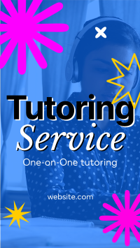 Tutoring Service Facebook Story