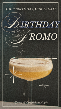 Rustic Birthday Promo Facebook Story