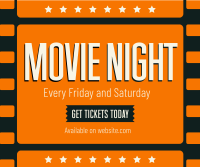 Movie Night Strip Facebook Post