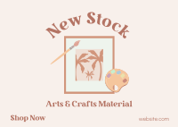 New Art Stock Postcard