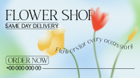 Flower Shop Delivery Animation