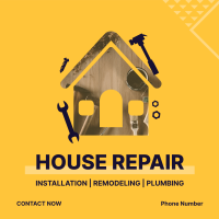 House Repair Company Instagram Post Design